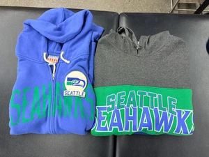 Seattle Seahawks throwback  XXL Mens Hoodie Lot Junkfood Starter - Picture 1 of 15