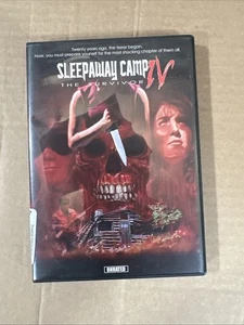 Sleepaway Camp IV The Survivor DVD 2012 Jim Markovic Chambers Lodico Campos VGC - Imagen 1 de 3