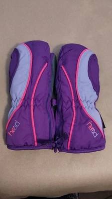 Mitones morados Head Outlast para niña, talla Xsmall Foto 1 de 4