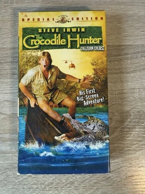 The Crocodile Hunter: Collision Course ( VHS 2002) Steve Irwin - Image 1 of 2