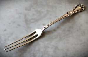 Vintage Watson Co. Sterlingsilber Victoria 4-7/8" Erdbeergabel 12,1 g - Bild 1 von 9