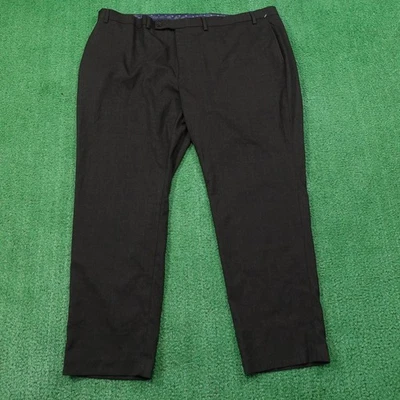 Pantalones Lauren Ralph Lauren Para Hombre 46x30 Negro Vestido Pantalones Elastizados A Cuadros Foto 1 de 4