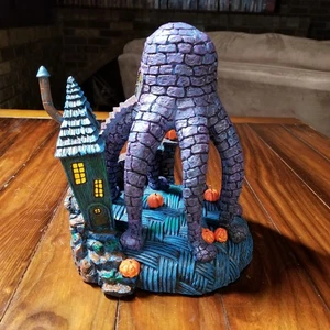 Hawthorne Village Octopus House Disney Nightmare Before Christmas COA FCH - Picture 1 of 13
