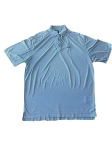 Footjoy Polo Golf Collared Shirt Herren TPC Prestancia Gr. XL blau gestreift - Bild 1 von 9