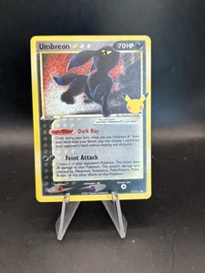 JCC Pokémon Umbreon Estrella Dorada 17/17 Celebraciones Colección Clásica Holo - Imagen 1 de 10