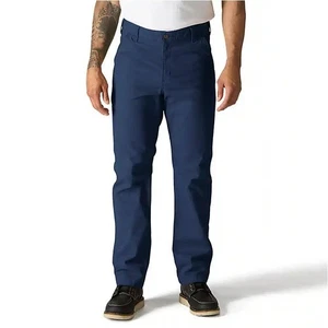 Carhartt Herren 38x32 Relaxed Fit Rugged Flex Canvas Arbeitshose Navy Blau - Bild 1 von 12