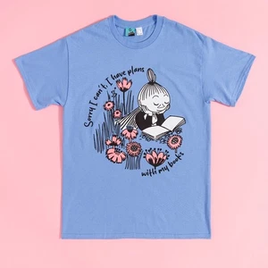 Official Moomin 80th Anniversary Mymble Blue T-Shirt : S,M,L,XL,3XL - Picture 1 of 3