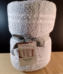 Better Homes & Gardens Gray Plaid 50X72" Cozy Knit Throw - Picture 1 of 3