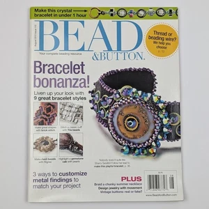 Bead & Button Magazin August 2012 Ausgabe 110 Perlenstickerei Perlenmuster Design - Bild 1 von 3