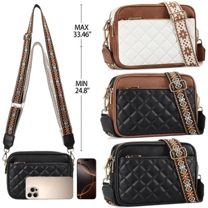Beige braun/schwarz Leder Handtasche Schultertasche kleine Tasche Damentasche Handtasche - Bild 1 von 15