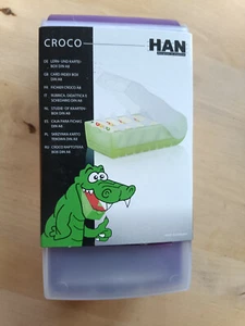 HAN Lernkartei CROCO A8 Karteibox Karteikasten Deckel lila 100 Karten - Bild 1 von 4