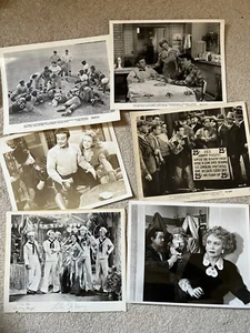Vintage Lot of 6 Movie Stills Photographs Bowery Boys, East Side Kids - Picture 1 of 2
