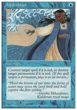MTG 4x Hydroblast - 5th Edition Haut la Haine Rouge