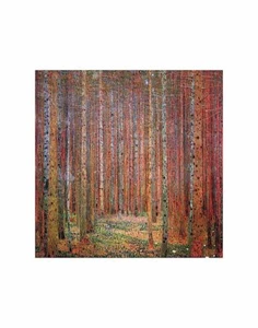 Tannenwald I, Gustav Klimt, Wall Decor Art Print 14" x 11"    1017 - Picture 1 of 2