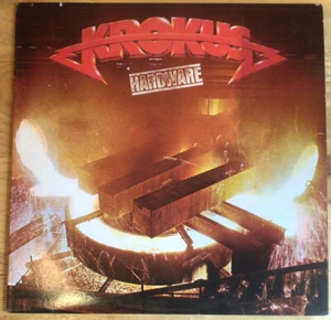 Krokus Hardware LP 1981 Ariola Records ARL5064 Pre Owned - Picture 1 of 3