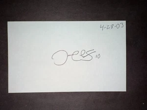 Jesse Carlson, BLUE JAYS (2008 Debut) SIGNED 3x5 Index Card (HS) - Imagen 1 de 1
