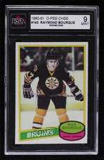 1980-81 O-Pee-Chee Ray Bourque #140 KSA 9 MINT Rookie RC HOF