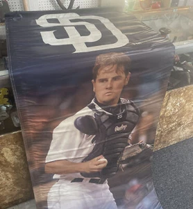MLB Stadium Banner Ramon Hernandez San Diego Padres Outdoor Vinyl 2 Sided Huge - Picture 1 of 7