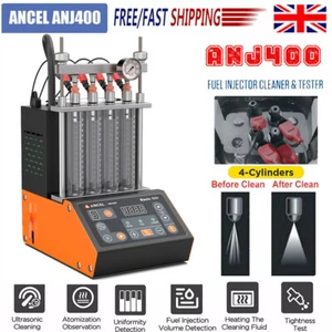 Ultrasonic Fuel Injector Cleaner Tester Car Motorcycle Nozzle Reverse Cleaning - Picture 1 of 14