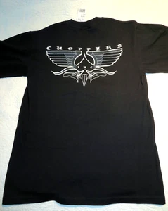 Choppers Inc Billy Lane Black Biker Tee Shirt New With Tags Unisex Size M - Picture 1 of 5