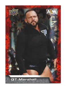 /299 Dynamite 2022 Upper Deck AEW #16 QT Marshall All Elite Wrestling Card WWE - Picture 1 of 2