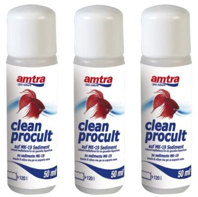 Amtra Clean Procult Set 3 Stk Lebend-Impfkulturen Aktive Filterbakterien 3x50ml - Bild 1 von 4