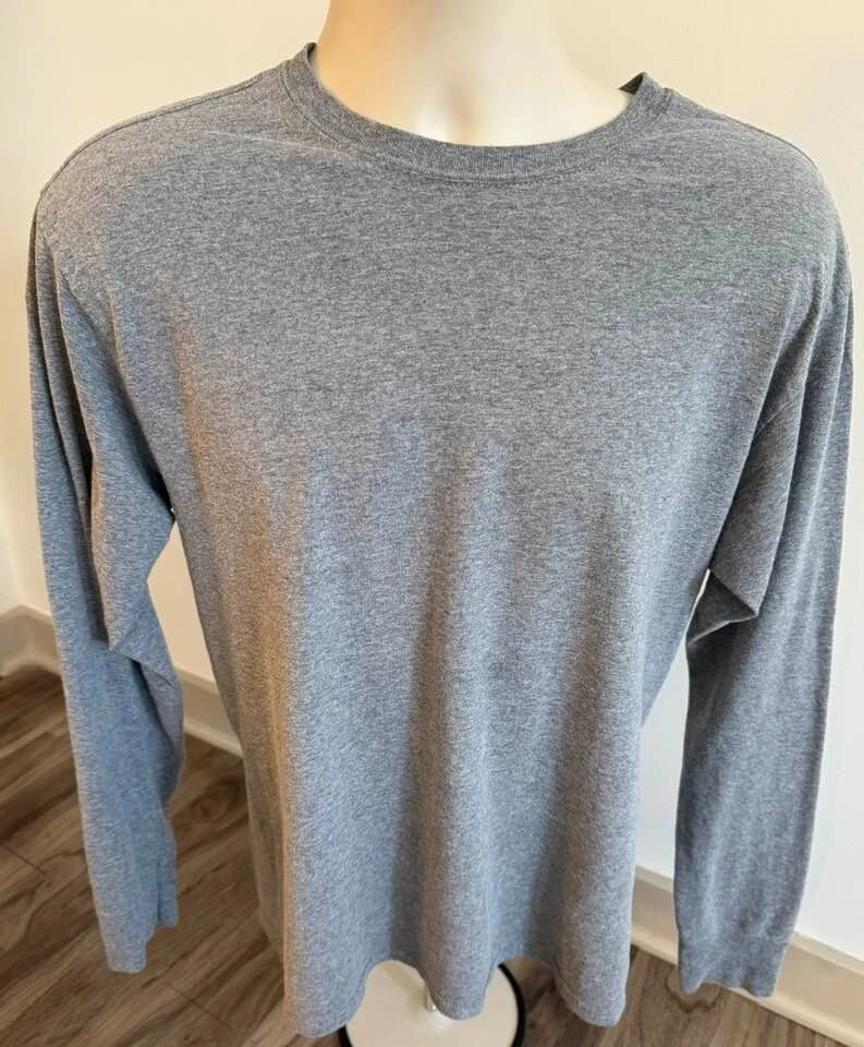 CAMISETA HAYNES X TEMP HOMBRE MEDIANA GRIS MANGA LARGA Foto 1 de 1