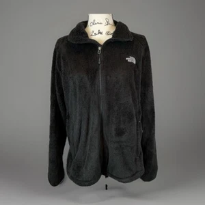 Giacca pile The North Face full zip accogliente calda comoda nera XL - Foto 1 di 6