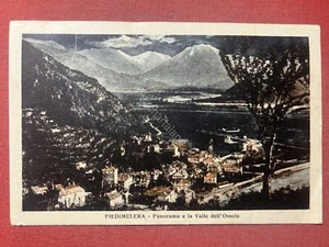 Cartolina - Piedimulera - Panorama e la Valle dell'Ossola - 1929 - Picture 1 of 2