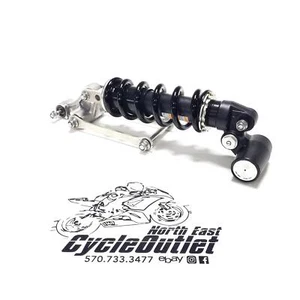 2024 19-25 KAWASAKI NINJA ZX6R OEM REAR BACK SHOCK ABSORBER SUSPENSION LINKAGE - Picture 1 of 12