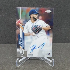 2020 Topps Chrome Rookie Autograph Dario Agrazal #RA-DA Detroit Tigers RC - Picture 1 of 2
