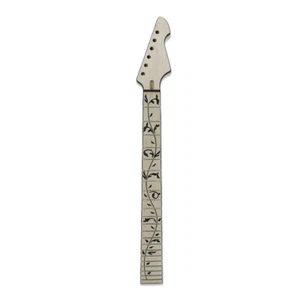 Maple Electric Guitar Neck 22fret 25.5inch Maple fretboard Unfinished #Y3. - Picture 1 of 9