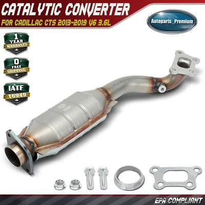 Convertidor catalítico del lado del pasajero para Cadillac CTS 2013 2014 2015-2019 V6 3,6 L Foto 1 de 4