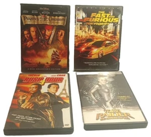 DVD Movie🍿LOTx4 Pirates Of The Caribbean, Tomb Raider, Tokyo Drift, Rush Hour 3 - Picture 1 of 7
