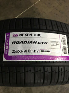 1 New 265 50 20 Nexen Roadian GTX Tire