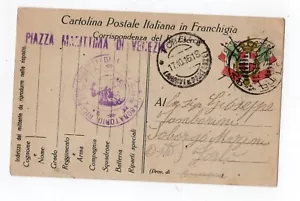 WW1 FRANCHIGIA ANNULLO LABORATORIO RICUPERO OGGETTI 3° ARMATA MESTRE 1916 - Bild 1 von 1