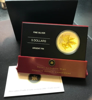 2006 Canada Silver Maple Leaf Coloured Coin - Silver Maple - Image 1 of 3