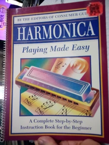 Harmonica Playing Made Easy Spiral-bound Book (1994) Guida per il consumatore, Dan Landt - Foto 1 di 24