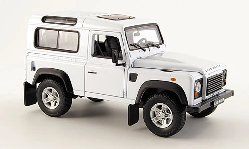 Welly Land Rover Defender White 1:24 - Image 1 of 1