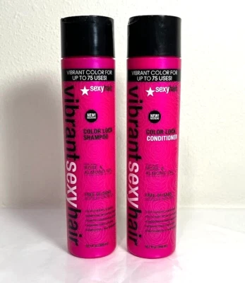 Vibrant Sexy Hair Color Lock Shampoo & Conditioner 10.1 oz DUO Rose & Almond Oil - Image 1 of 4
