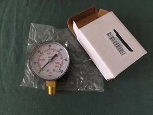 Air Compressor tank High Pressure Gauge 0-60 bar 0-800 psi aaa - Picture 1 of 6