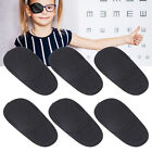 6Pcs/Set Medium Black Glasses Eye Patch Cover Either Eye For Adults Kids Amb HEN