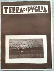 1932 TERRA DI PUGLIA MERCADANTE ALTAMURA RITO SERVAGGI DI CAGNO STARACE - Imagen 1 de 1