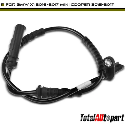 Sensor de velocidad de rueda ABS de 2 piezas para BMW X1 X2 Mini Cooper Clubman trasero izquierdo y derecho Foto 1 de 4
