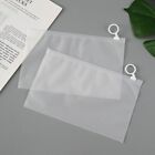 Jewelry Display Frosted Bag With Pull Tab Zipper Bags Storage Organizer