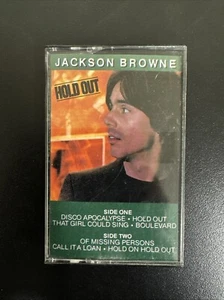 Jackson Browne Hold Out Cassette 1980 Boulevard Hold On Tested VG+ - Picture 1 of 6