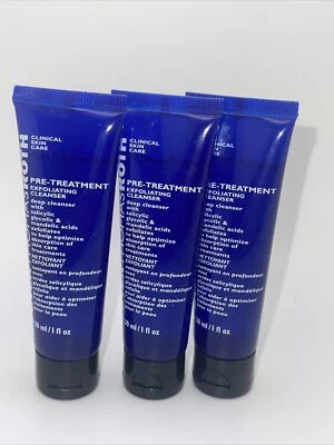 3 X Peter Thomas Roth Pre-Treatment Exfoliating Cleanser Deluxe Sample- 1 Fl oz. - Image 1 of 3