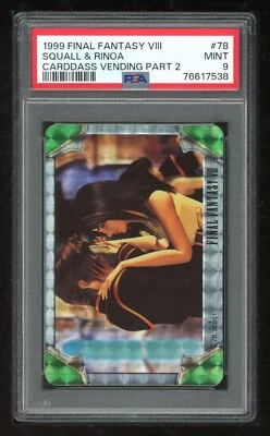 Final Fantasy Japanese Carddass 8 78 Squall & Rinoa 1999 Prism PSA 9 76617538 - Image 1 of 2