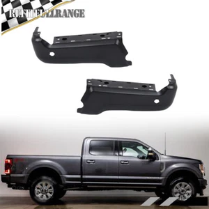 Barra frontal de parachoques trasera imprimada izquierda+derecha con estacionamiento para Ford F250 F350 2017 18-2022 - Imagen 1 de 11