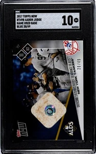 2017 Topps Now #749B Aaron Judge ALDS Blue 20/49 SGC 10 GM-MT - Picture 1 of 2